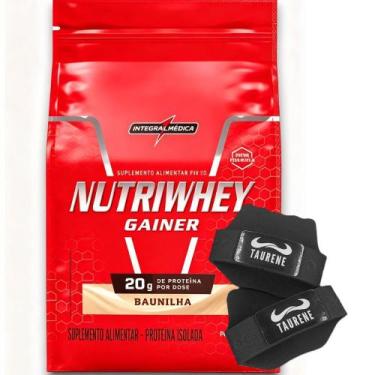 Imagem de Nutri Whey Gainer Baunilha 2.4Kg Luva - Integralmedica - Integralmédic