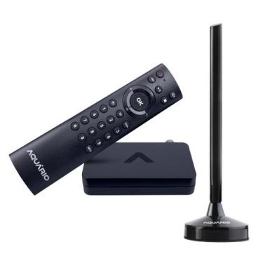 Imagem de Conversor E Gravador Digital + Antena Digital - Aquário