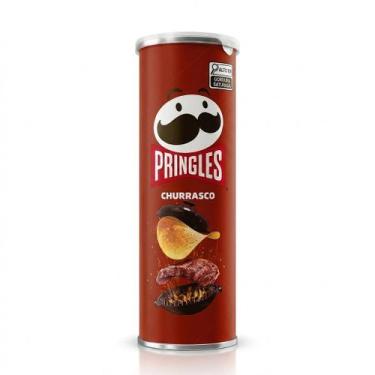 Imagem de Pringles Churrasco Batata 109g Salgadinho Crocante em Tubo Batata Empi