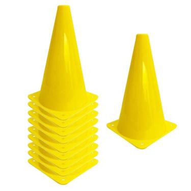 Imagem de Kit c/ 10 Cones de Treinamento 23 Cm-Unissex