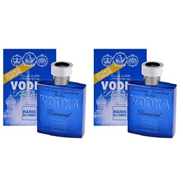 Imagem de 2 Perfumes Vodka Diamond 100 ml - Lacrado - Paris Elysees