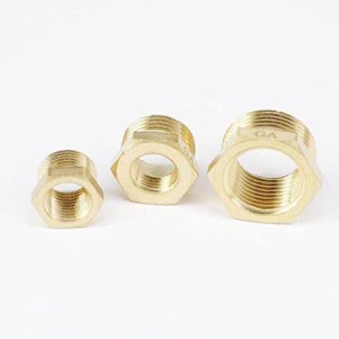 Imagem de 2pcs 1/4 3/8 BSP- M16 M18 M20 M22 M24 Fêmea -Male latão redutor Redutor Adaptador Adaptador Encaixe, tamanho 2