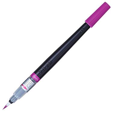 Imagem de Pentel Color Brush Caneta Pincel Aquarela, Roxo, 3.6 ml