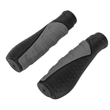 Imagem de Keenso Aderência de borracha antiderrapante para bicicleta, punhos ergonômicos para guidão de bicicleta para bicicletas MTB/BMX/Mountain/Downhill/Dobrável/Urban Bicycles/Scooter
