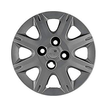 Imagem de Calota Aro Grid 14 Fiat Modelo Uno Way Economy 08/09 Grafite Cubo Baixo Fixacao Parafuso Grid 072Cbgftu.
