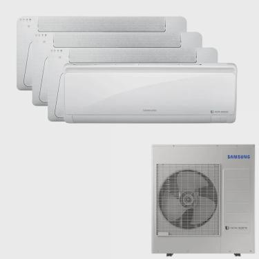 Imagem de Ar Condicionado Multi Split Inverter Samsung fjm 38.000 btus q/f 220V + 3x Cassete 1 Via Wind Free 9.000 btus + 1x High Wall Maldives 24.000 btus