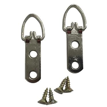 Imagem de Kit Conjunto Gancho Pendurador De Quadros Tipo Argola 6 Un.