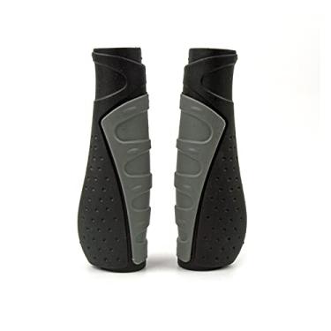 Imagem de Punho de bicicleta de borracha antiderrapante, ergonômico, costurado, à mão, casual, retrô, alavanca, alavanca de velocidade variável para MTB, bicicleta de estrada, bicicletas dobráveis (130 mm)