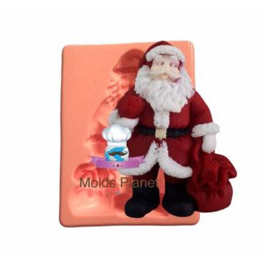Imagem de Molde De Silicone Natal, Papai Noel, Resina, Confeitaria, Biscuit Molds Planet