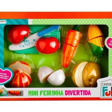 Imagem de Creative Fun Mini Feirinha Divertida Legumes Com tiras aderentes