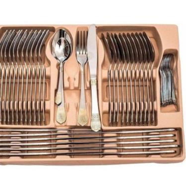 Imagem de Faqueiro Luxo 84 Peças Designer Alemão 24K