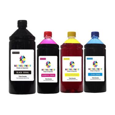 Imagem de Refil 1250Ml Tinta Aplicável Impressora Epson L3110 L3150
