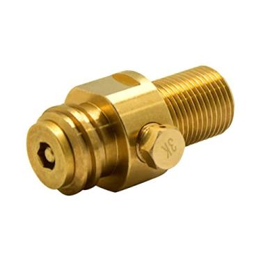 Imagem de Bomba submersível 1 pç Paintball de tiro pequeno pino válvula rosca M18X1.5 bomba de transferência (cor : amarelo)