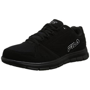 Imagem de Fila Tênis de corrida masculino Best Trainer, Preto/Preto/Prata Metálico, 7