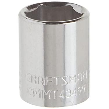 Imagem de CRAFTSMAN Soquete raso, SAE, chave de 1/4 polegada, 1/2 polegada, 6 pontos (CMMT43499)