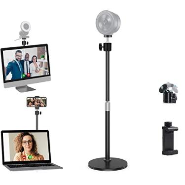 Imagem de Suporte de suporte de tripé para câmera profissional para Logitech Webcam C930 C920 C615-Silver