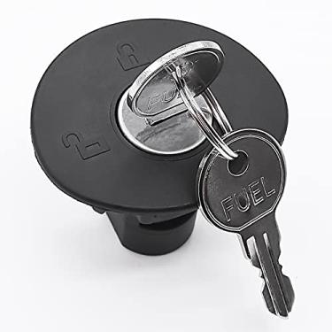 Imagem de SEEBOO Tampa de gás de bloqueio de combustível para Ford Edge Escape Expedition Explorer F150 Fiesta Flex Focus Fusion Taurus, Substitua 4584554AF, 8U5Z9C268B, AE8Z9034C