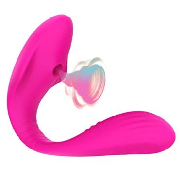 Imagem de Vibrador Com Controle Remoto Sucção do Clitóris 13 Frequências Sexuais Feminino Erótico Zatla (Rosa)