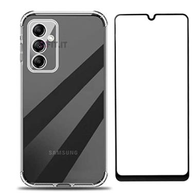 Imagem de Kit Capinha Capa Antiqueda Compatível com Samsung Galaxy A34 5G + Película Frontal 3D Vidro