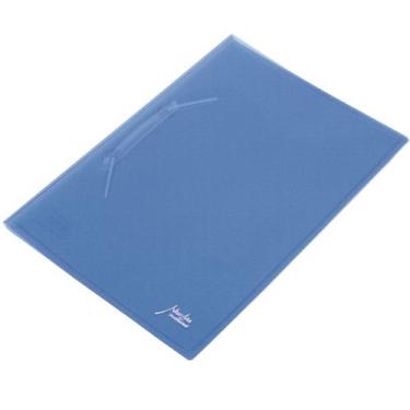 Imagem de Pasta Classificadora Em Pp Com Grampo Plástico Soft Cor Azul 230X335mm