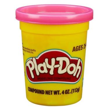 Imagem de Massa De Modelar Play-Doh Pote Individual - Rosa Hasbro - Play Doh