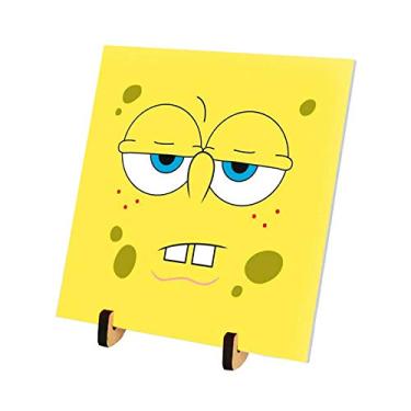 Imagem de Azulejo 15x15 com pézinho CN Bob Esponja Cabeça Quadrada