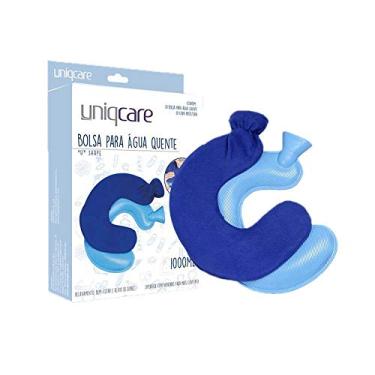 Imagem de Bolsa para Água Quente com Capa 1000 mL Formato em U UNIQCARE