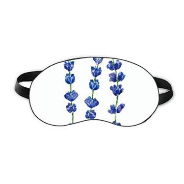 Imagem de Blue Lavender Flower Plant Sleep Eye Shield Capa para sombra noturna macia