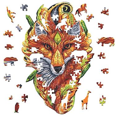 Imagem de Quebra-cabeça de Madeira Decorplay - A Raposa Perspicaz