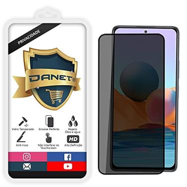 Imagem de Pel�cula De Vidro Temperado 3d Full Cover Privacidade Para Xiaomi Redmi Note 10 10s com Tela 6.43" Polegadas - Prote��o Anti Impacto E Curioso Top Spy Premium - Danet