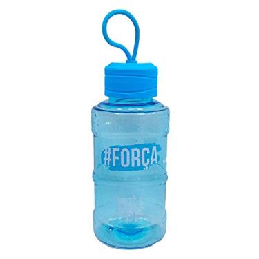Imagem de Garrafa Galão Azul #Força 450ml - Projeto Kiwi