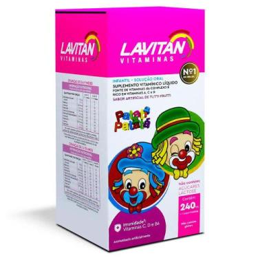 Imagem de Suplemento Lavitan Vitaminas Kids Tutti-Frutti 240ml - Cimed