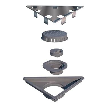 Imagem de Ralo Linear Elleve Vertex Com Tampa Oculta 5207