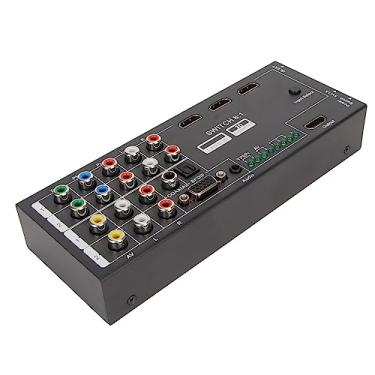 Imagem de Conversor de Som de Interface Multimídia HD, Adaptador de Som de Interface Multimídia HD 1080P 8 Entradas para Decodificador para DVD (plugue americano)