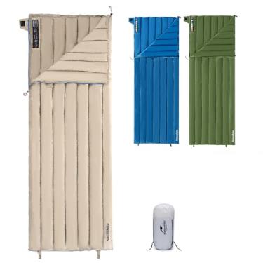 Imagem de Naturehike Saco de dormir ultraleve com enchimento de 800 g de penas de ganso de 600 g – Mochila leve ultra compacta com enchimento de plumas e saco de dormir para caminhadas e acampamento (CW280