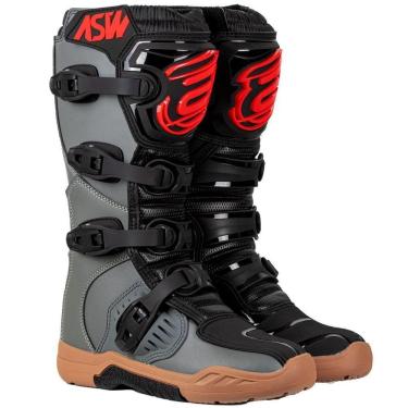 Imagem de Bota ASW Image Enduro Preto/Cinza