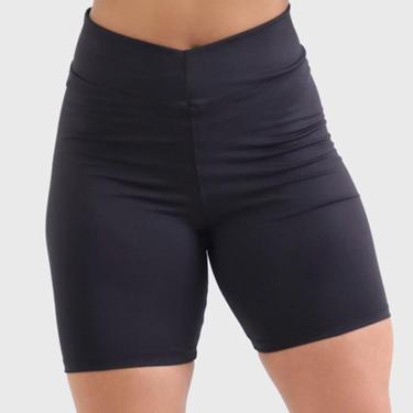 Imagem de Bermuda Legging Feminina Fitness Ciclismo Suplex Poliéster Tubular Gros Jet Air-Feminino