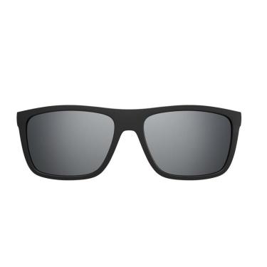 Imagem de Clip On Para Armação Hb Switch 0380  Fosco Lente Prata Espelhada Polarizada-Unissex