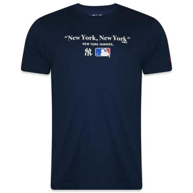 Imagem de Camiseta New Era New York Yankees MLB Golf Culture Marinho-Masculino