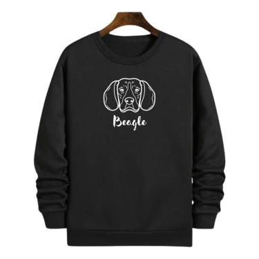 Imagem de Blusa Moletom Gola Pet Beagle Cachorro Cão Raça Presente