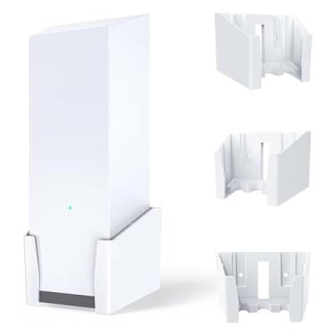 Imagem de Suporte de Parede para Fonte de Alimentação Starlink, Kit de Montagem de Fonte de Alimentação para Alto Desempenho e Alto Desempenho Plano, Branco