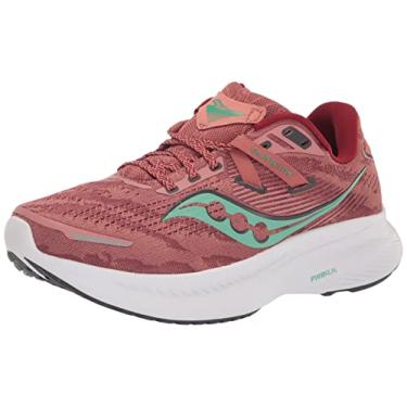 Imagem de Saucony Tênis feminino Guide 16, Fuligem/raminho, 35