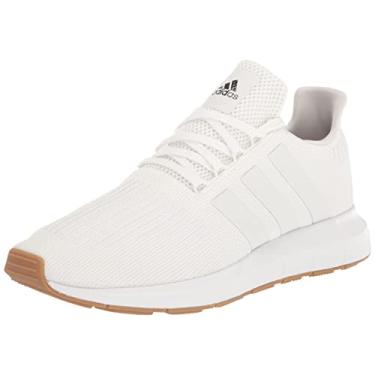 Imagem de adidas Tênis masculino Swift Run, branco/preto/42