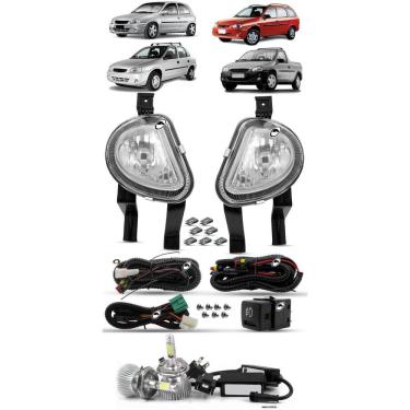 Imagem de Kit Farol Milha Neblina Corsa Hatch Wagon Sedan Classic