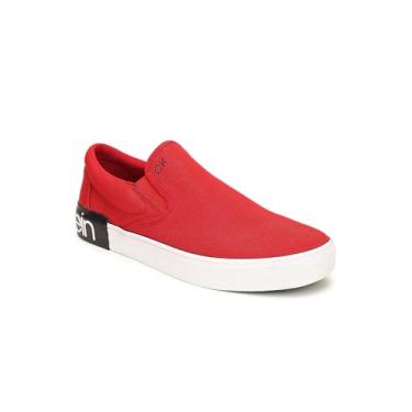 Imagem de Calvin Klein Tênis masculino Ryor, Chili Pepper Red Canvas 600, 40