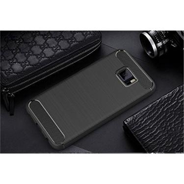 Imagem de NEKOYA Capa ASUS ZenFone V V520KL, com sensação suave, proteção total, anti-arranhões e impressões digitais + capa de celular resistente a arranhões para ASUS ZenFone V V520KL