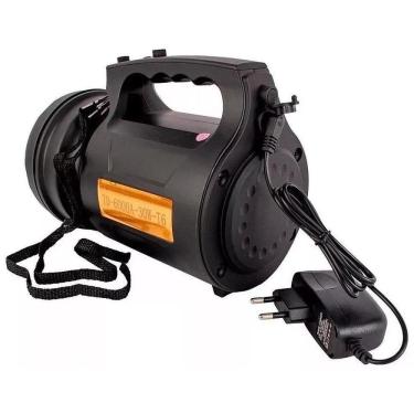 Imagem de Lanterna Led Holofóte Recarregável 30W T6 Alta Potência