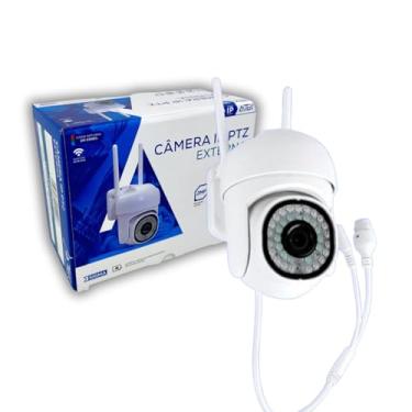Imagem de Câmera Smart Full HD Visão Noturna Colorida Wi-Fi Externa Prova D'água Segurança Residencial Comercial Compativel com Alexa