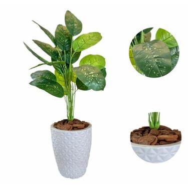 Imagem de Arranjo Artificial Comigo Ninguém Pode com Vaso Polietileno - Flor Imp