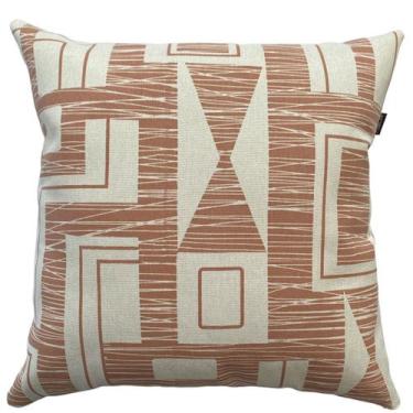 Imagem de Almofada Plaid Soft Ráfia 40x40cm - Serigrafada Frente e Verso - FASTL